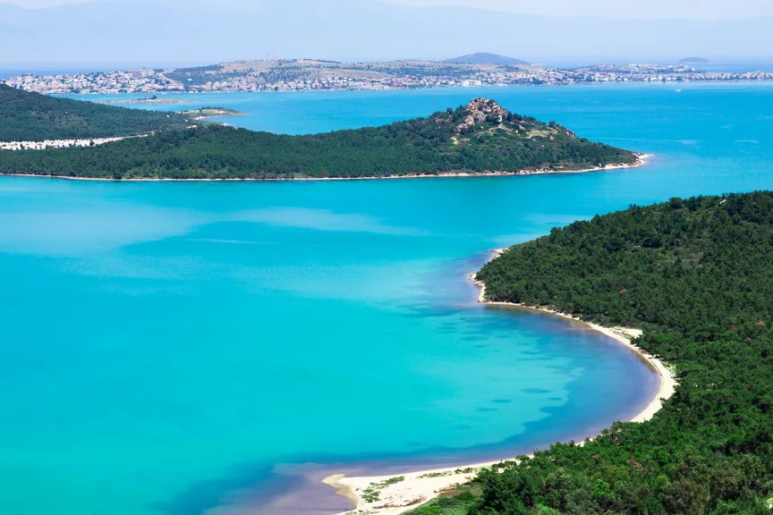 Ayvalık Balıkesir konum haritasi