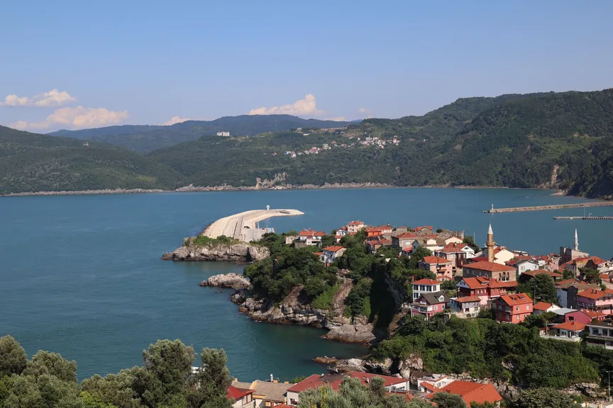 Amasra Bartın konum haritasi