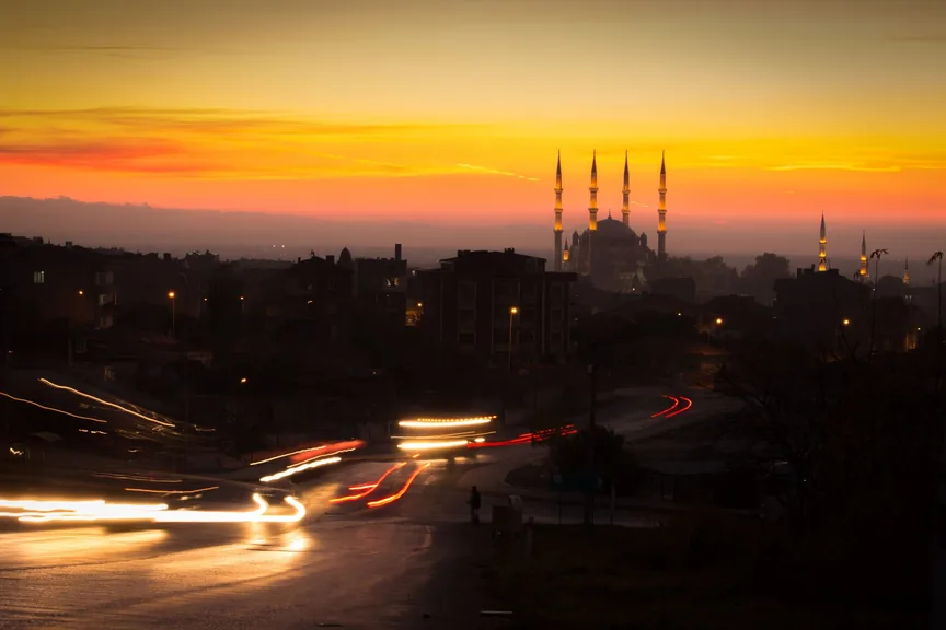 Lalapaşa Edirne konum haritasi