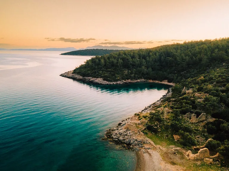 Datça Muğla konum haritasi
