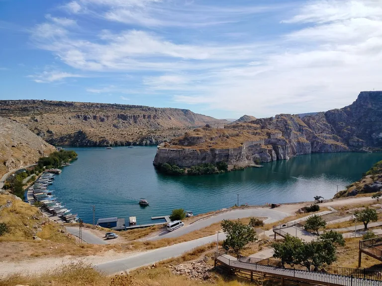 Halfeti Şanlıurfa konum haritasi